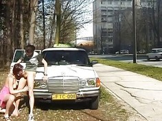 taxi driver break for anal fuck