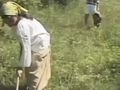 Milf outdoor dogging fuck and 69 pussy licking